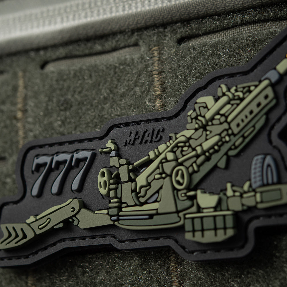 Patch M777 M-Tac - Tribut Artileriei de Elită a Ucrainei