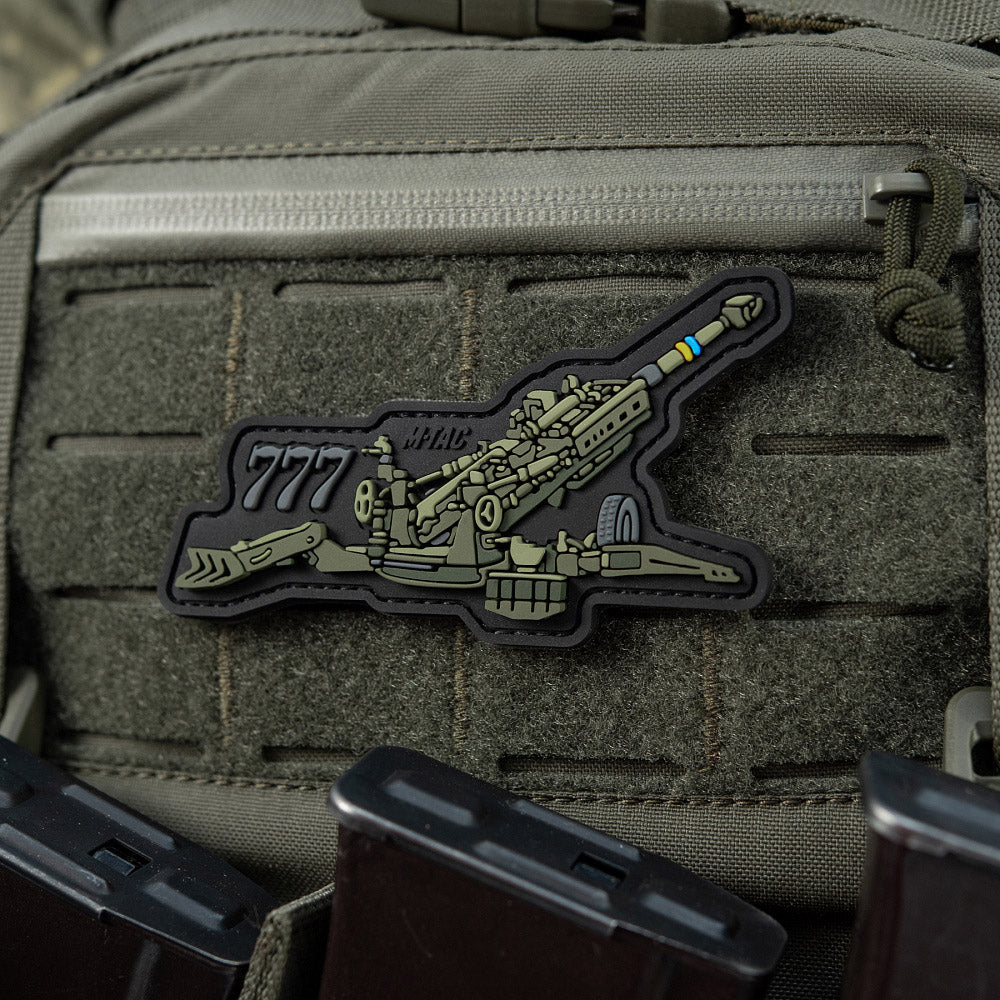 Patch M777 M-Tac - Tribut Artileriei de Elită a Ucrainei