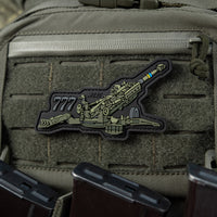 Patch M777 M-Tac - Tribut Artileriei de Elită a Ucrainei