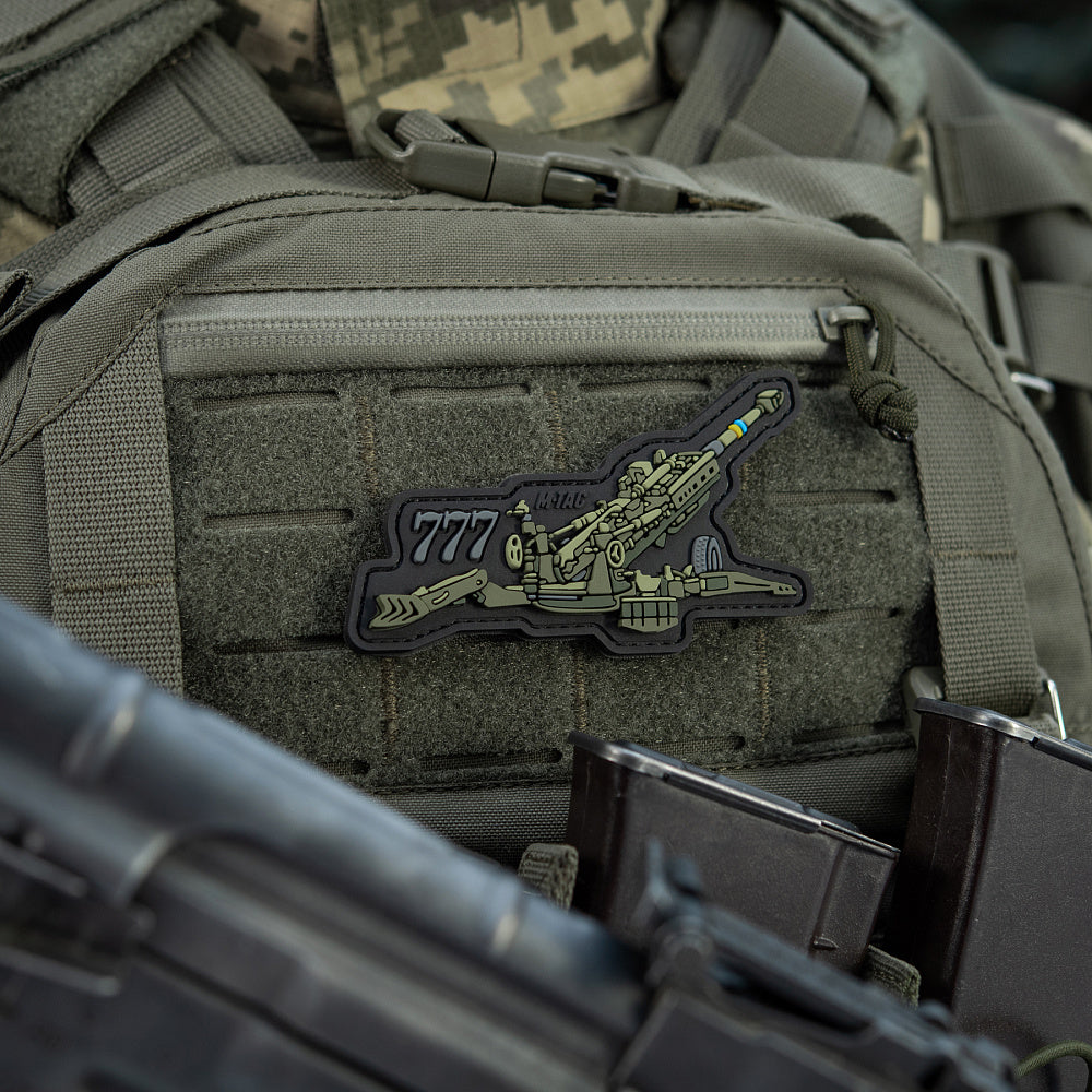 Patch M777 M-Tac - Tribut Artileriei de Elită a Ucrainei