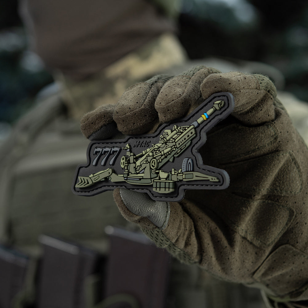 Patch M777 M-Tac - Tribut Artileriei de Elită a Ucrainei