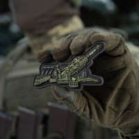 Patch M777 M-Tac - Tribut Artileriei de Elită a Ucrainei