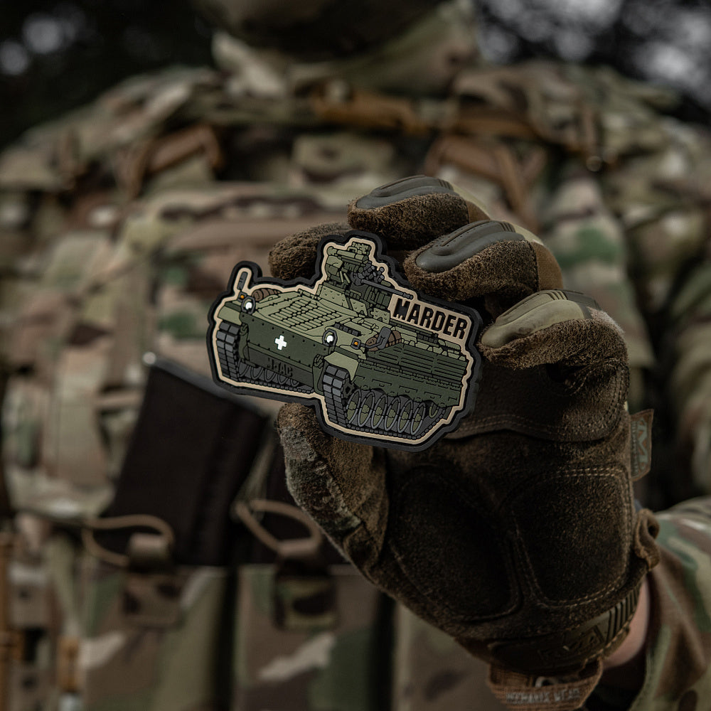 Patch Marder (PVC) M-Tac - Insignă Militară 3D Germană