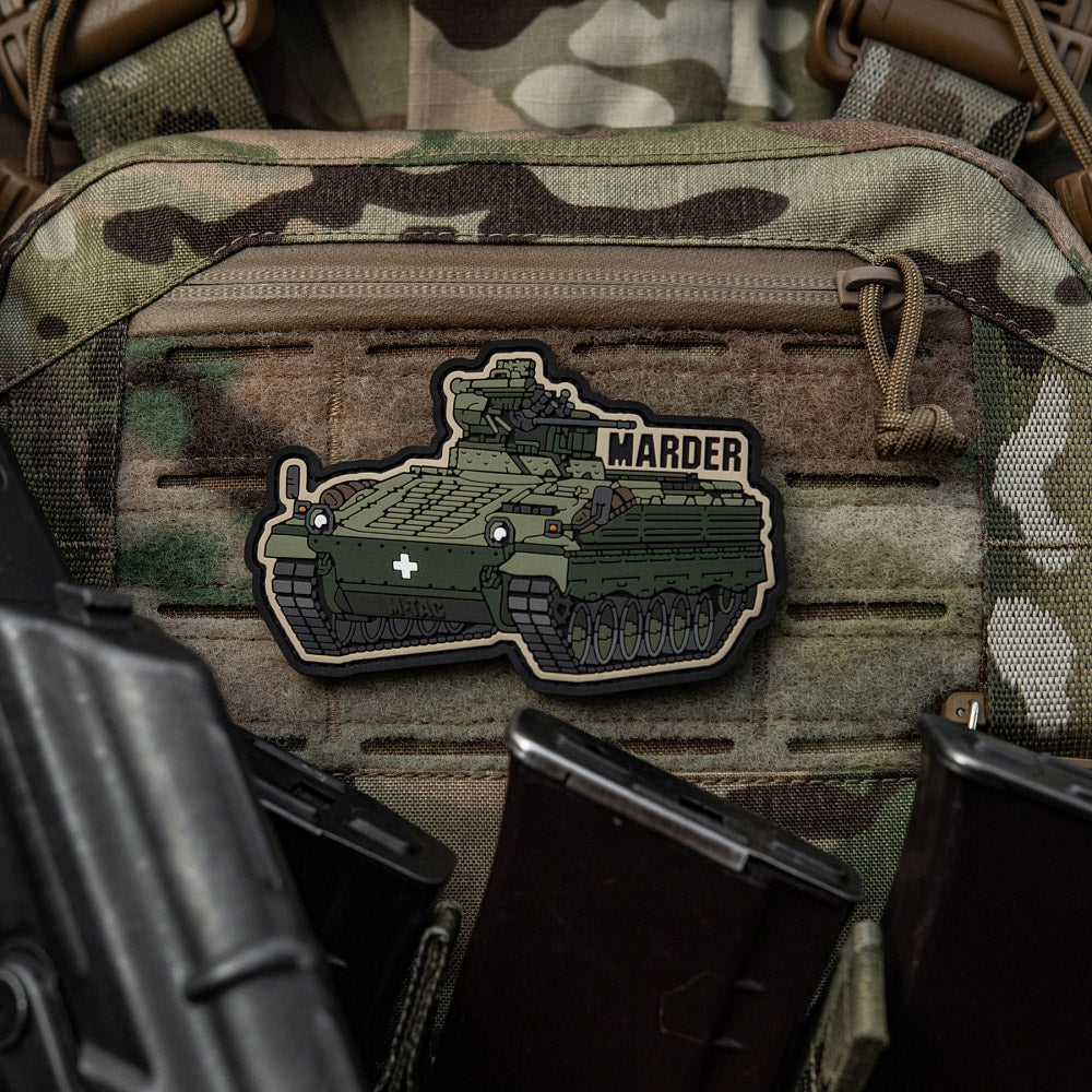 Patch Marder (PVC) M-Tac - Insignă Militară 3D Germană