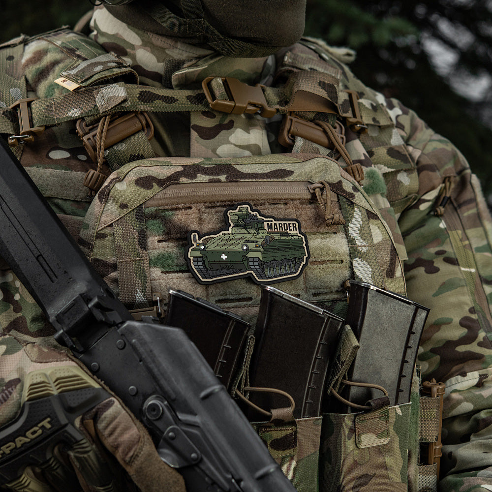 Patch Marder (PVC) M-Tac - Insignă Militară 3D Germană
