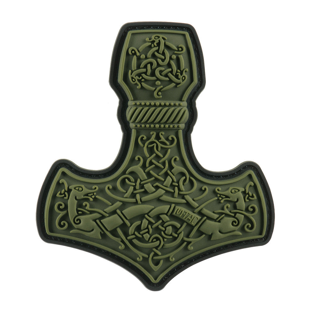Patch Mjölnir Large M-Tac - Olive PVC 3D cu Velcro