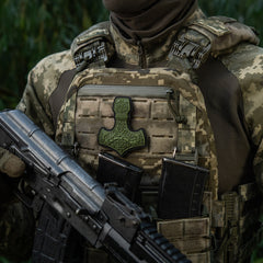 Patch Mjölnir Large M-Tac - Olive PVC 3D cu Velcro