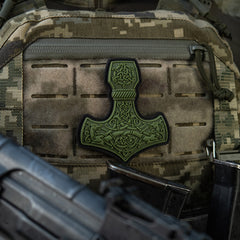 Patch Mjölnir Large M-Tac - Olive PVC 3D cu Velcro