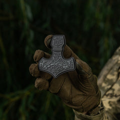 Patch Mjölnir M-Tac - Puterea lui Thor, Gri