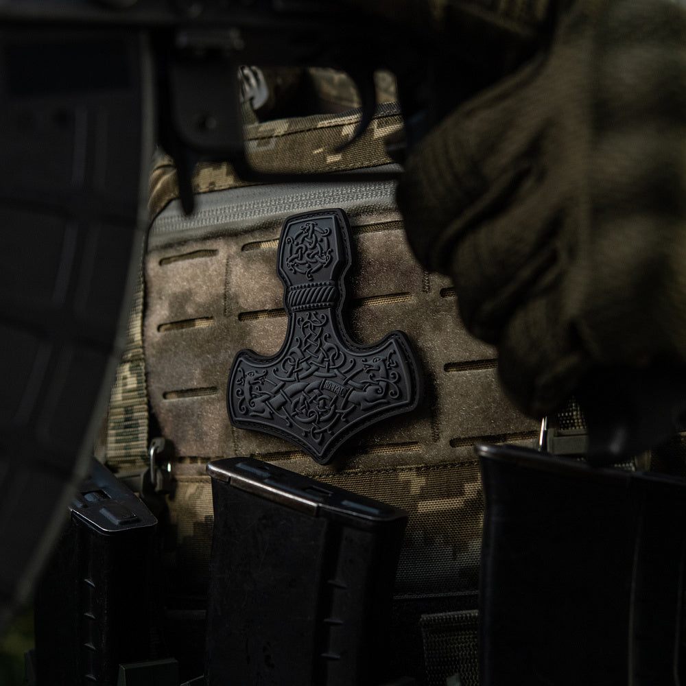 Patch Mjölnir M-Tac - Puterea lui Thor, Gri