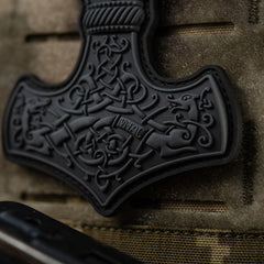Patch Mjölnir M-Tac - Puterea lui Thor, Gri