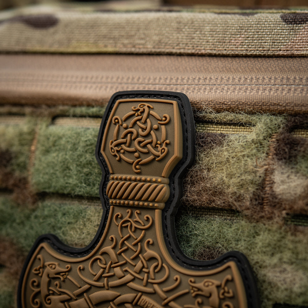 Patch Mjölnir PVC M-Tac - Puterea Ciocanului lui Thor Coyote