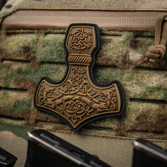 Patch Mjölnir PVC M-Tac - Puterea Ciocanului lui Thor Coyote