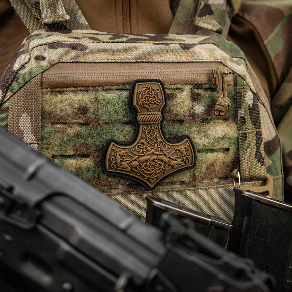 Patch Mjölnir PVC M-Tac - Puterea Ciocanului lui Thor Coyote