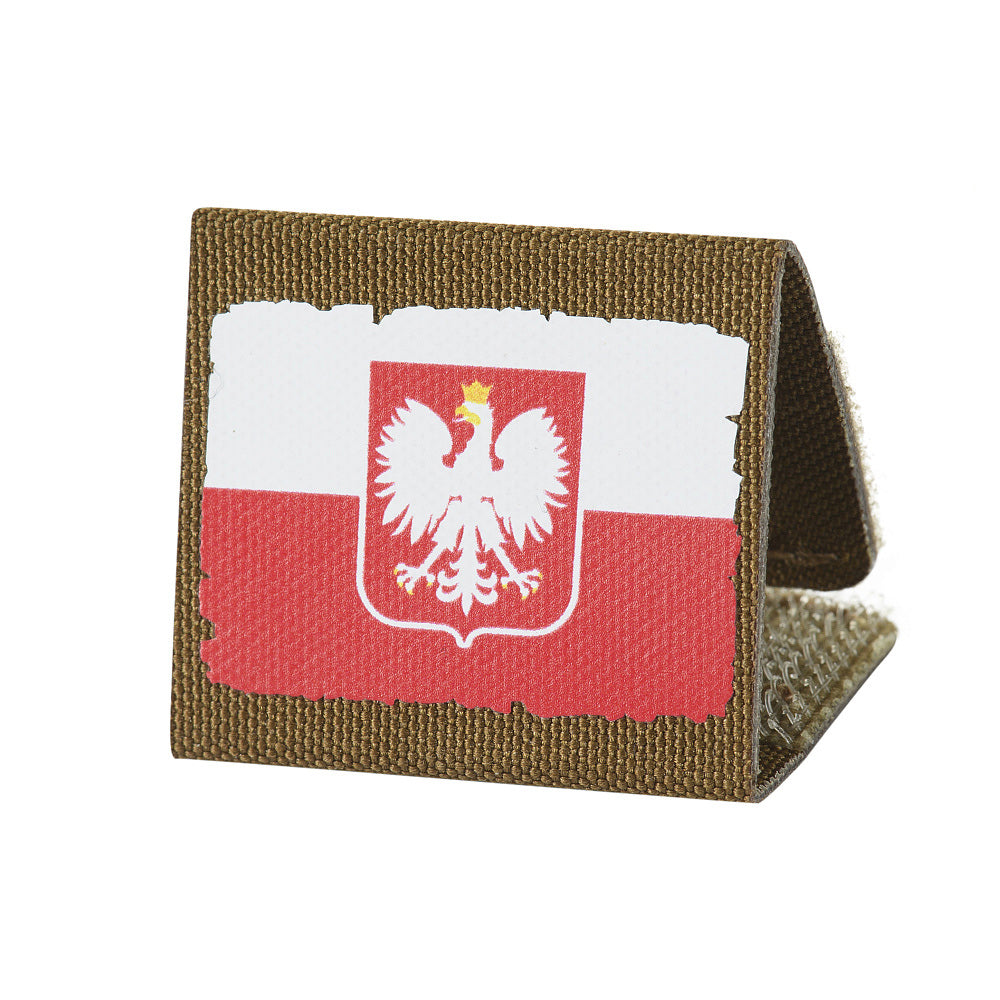 Patch MOLLE Drapel Polonia M-Tac - Coyote