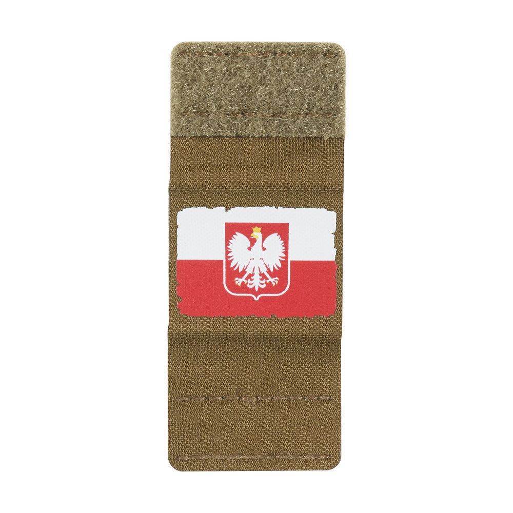 Patch MOLLE Drapel Polonia M-Tac - Coyote
