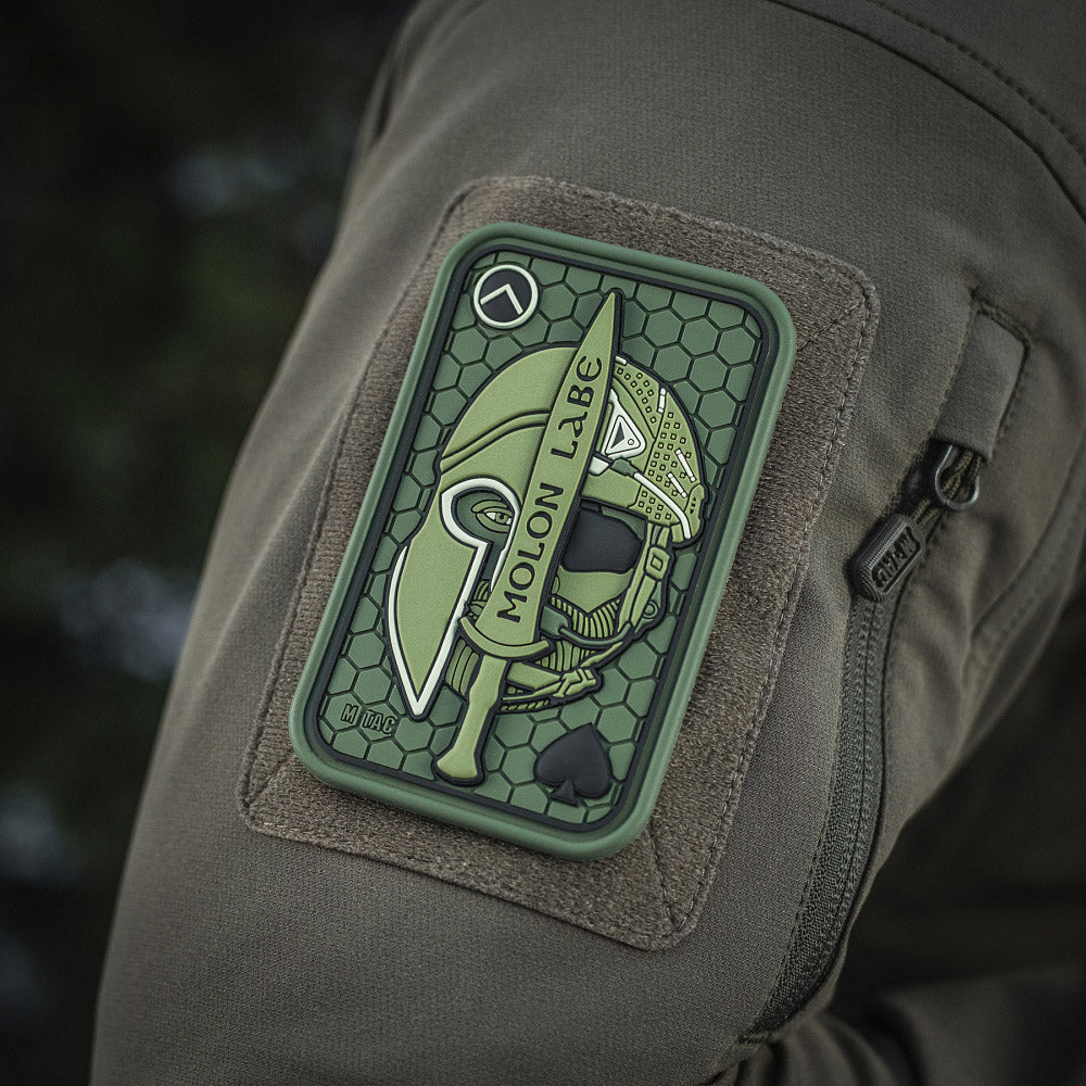 Patch Molon Labe Ace M-Tac - Olive, 3D PVC