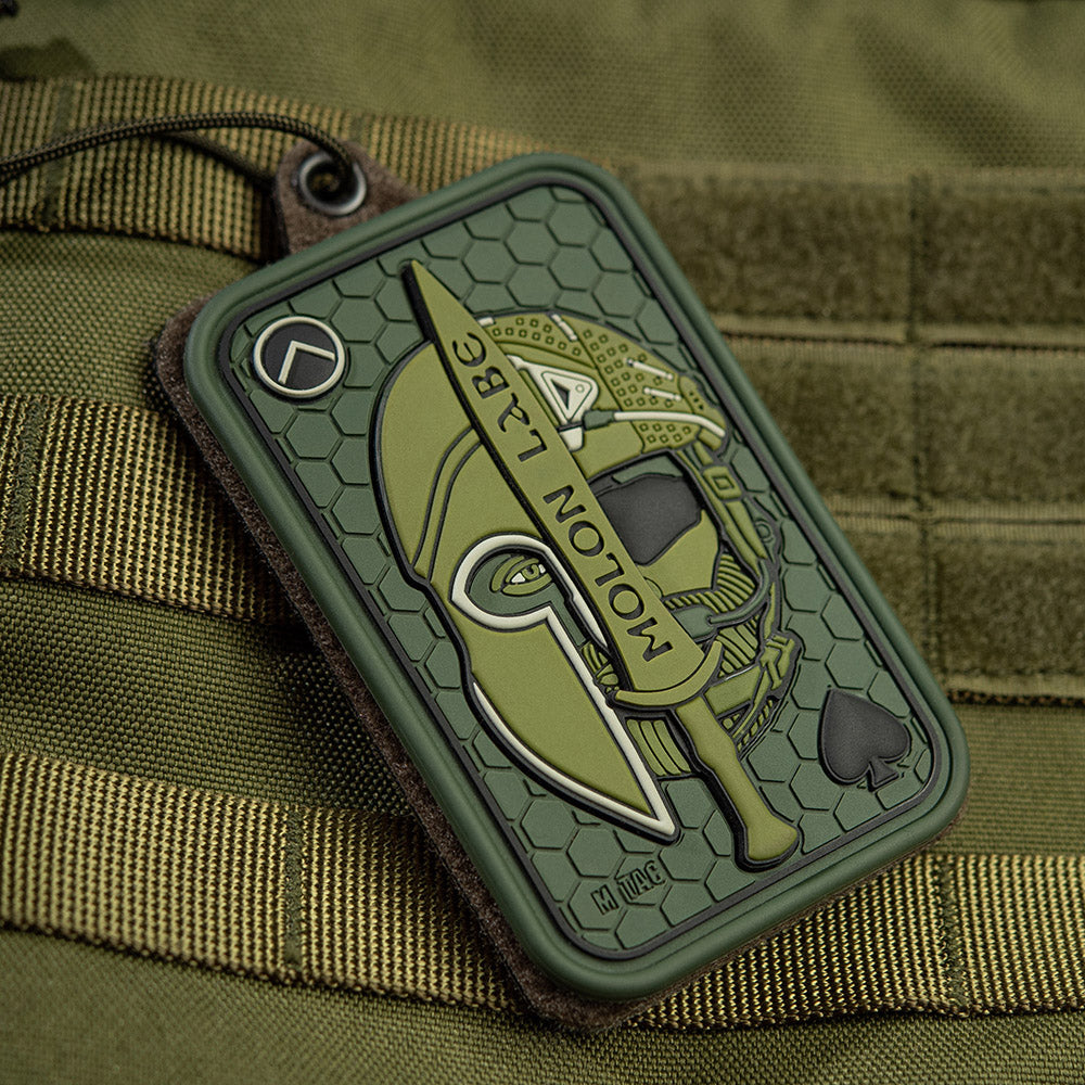 Patch Molon Labe Ace M-Tac - Olive, 3D PVC