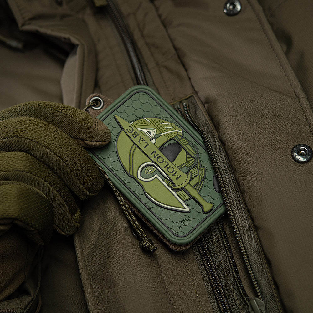 Patch Molon Labe Ace M-Tac - Olive, 3D PVC