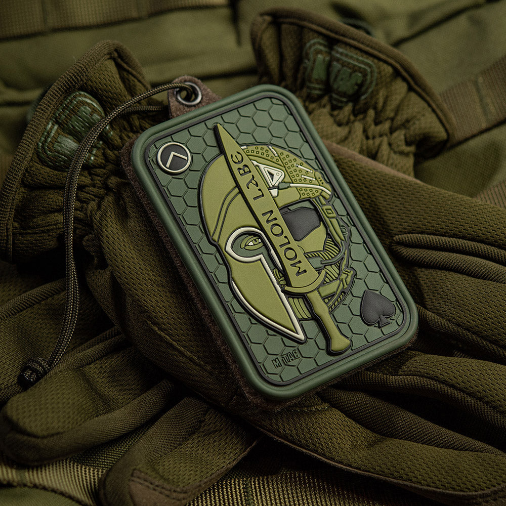 Patch Molon Labe Ace M-Tac - Olive, 3D PVC