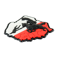 Patch Moral 3D PVC Husaria M-Tac - Negru/Alb/Roșu