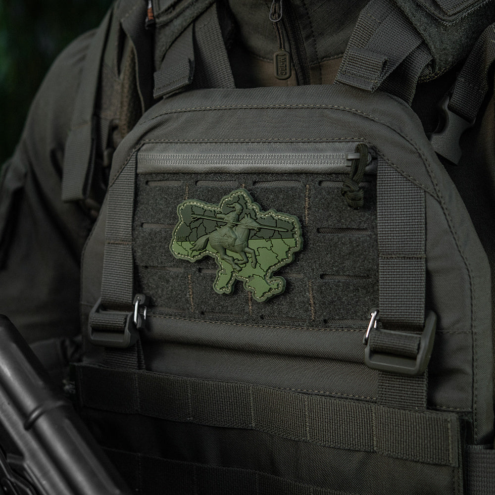 Patch Moral 3D PVC M-Tac Cazac Ucraina - Olive