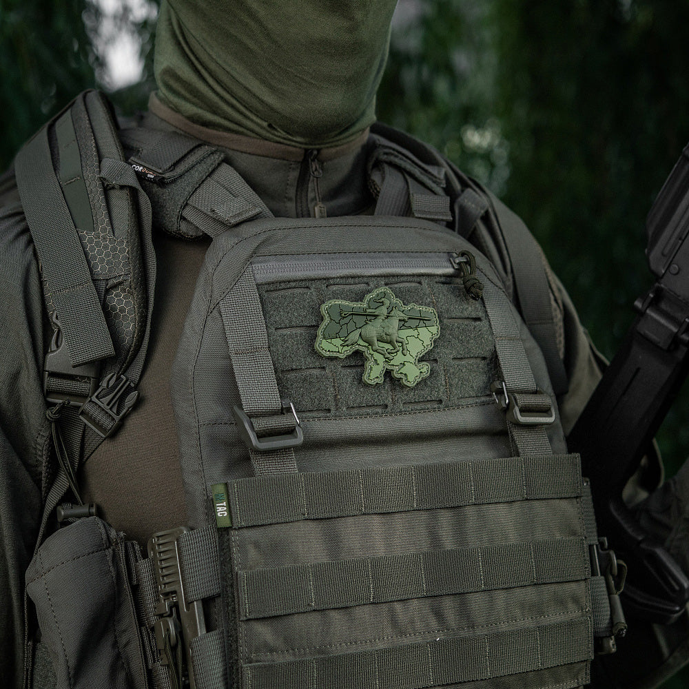 Patch Moral 3D PVC M-Tac Cazac Ucraina - Olive