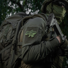 Patch Moral 3D PVC M-Tac Cazac Ucraina - Olive