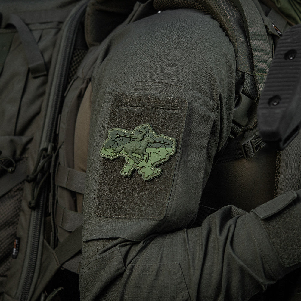 Patch Moral 3D PVC M-Tac Cazac Ucraina - Olive