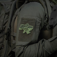 Patch Moral 3D PVC M-Tac Cazac Ucraina - Olive