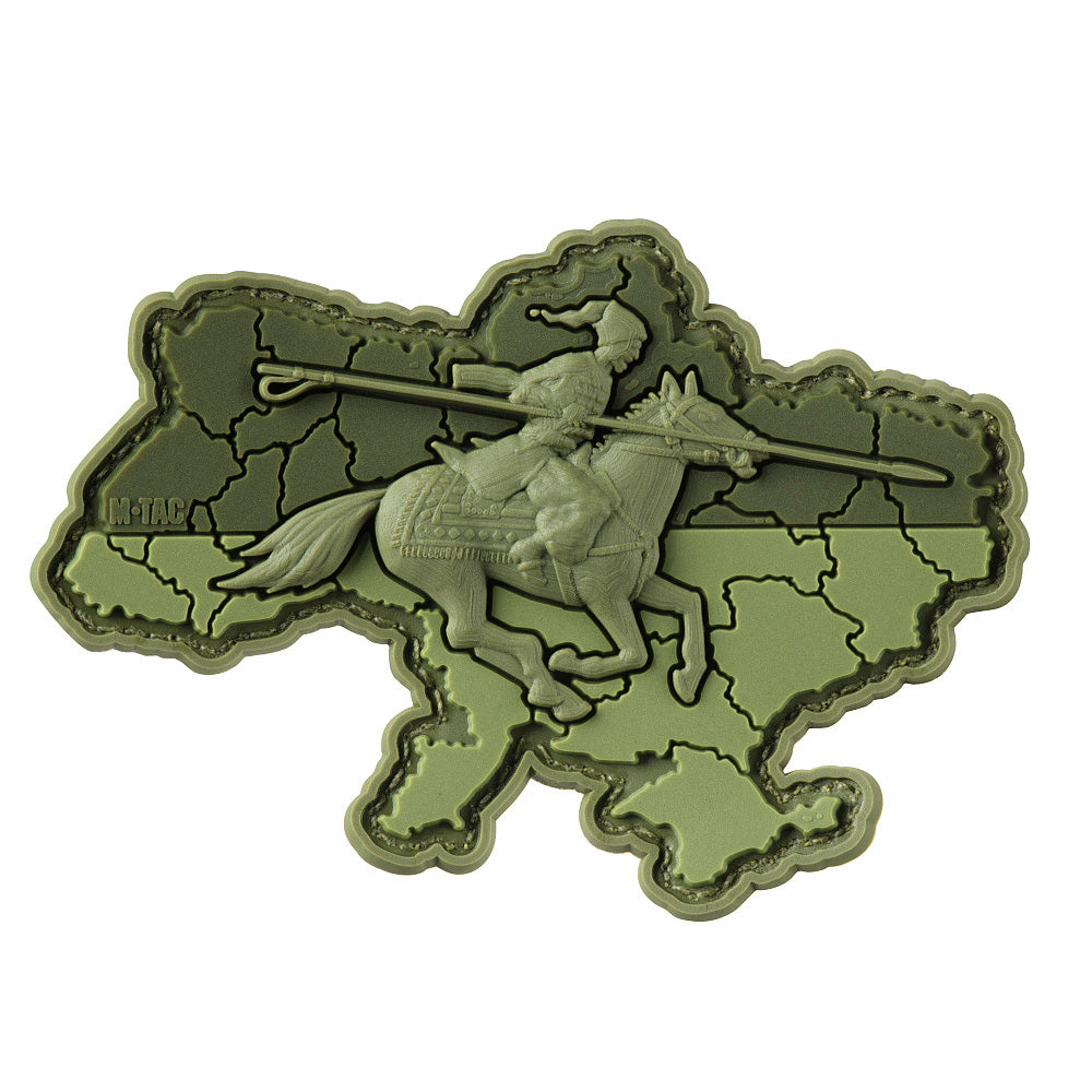 Patch Moral 3D PVC M-Tac Cazac Ucraina - Olive