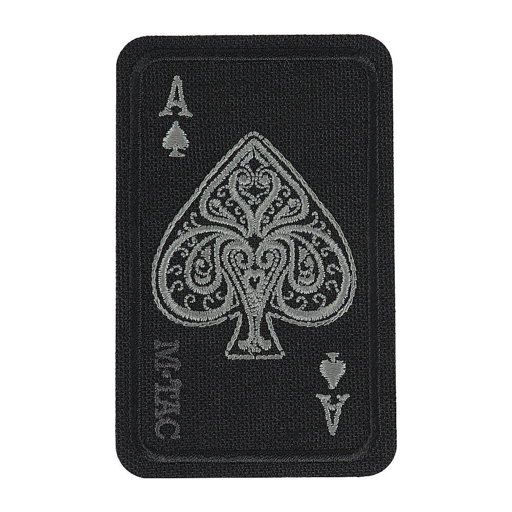 Patch Moral Ace Of Spades M-Tac - Negru, Semn de Intimidare