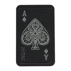Patch Moral Ace Of Spades M-Tac - Negru, Semn de Intimidare