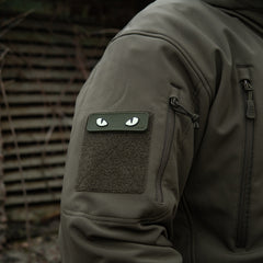 Patch Moral Cat Eyes 3D M-Tac - Olive Fosforescent