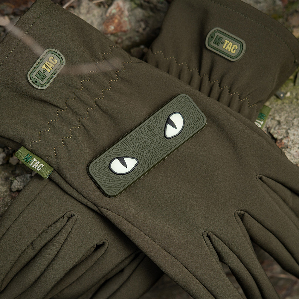 Patch Moral Cat Eyes 3D M-Tac - Olive Fosforescent