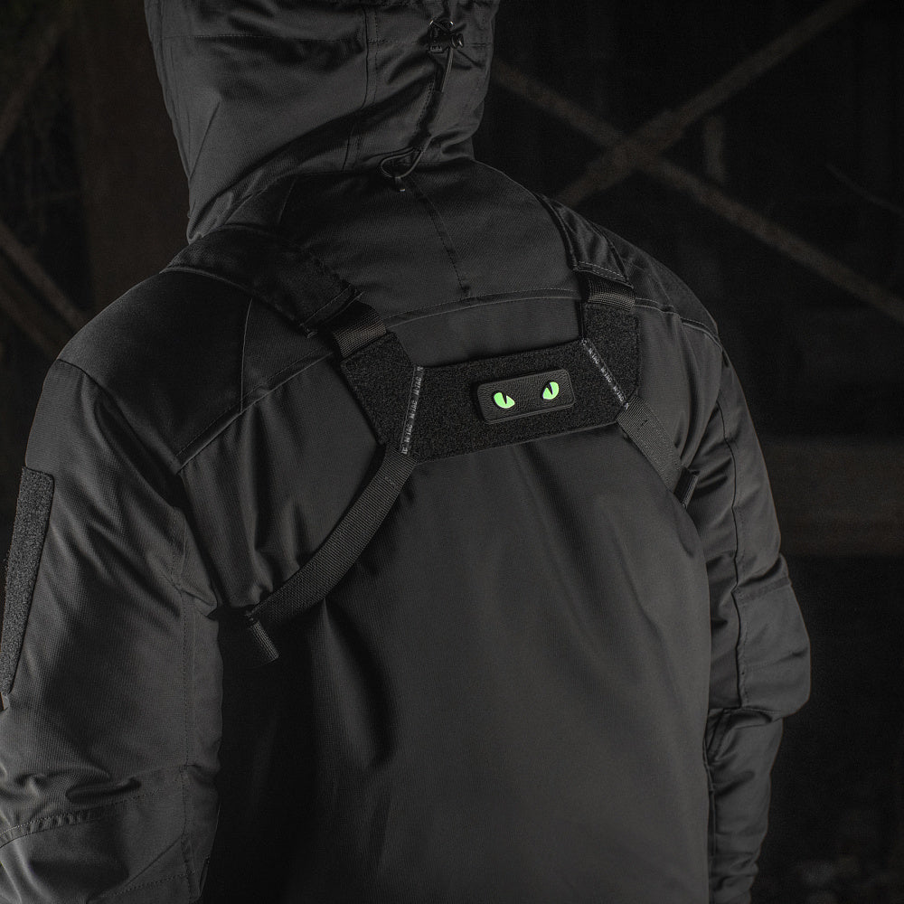 Patch Moral Cat Eyes M-Tac - Fosforescent Negru