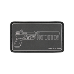 Patch Moral Helikon-Tex "No Loud!" Brodat cu Velcro