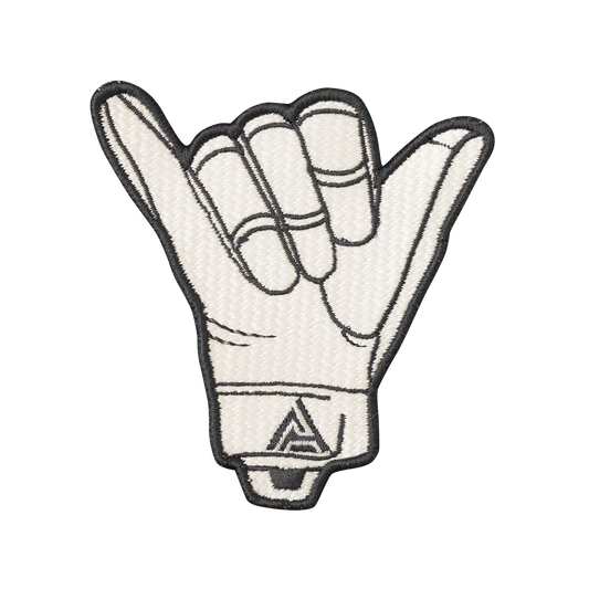 Patch Moral Helikon-Tex Shaka Alb cu Velcro