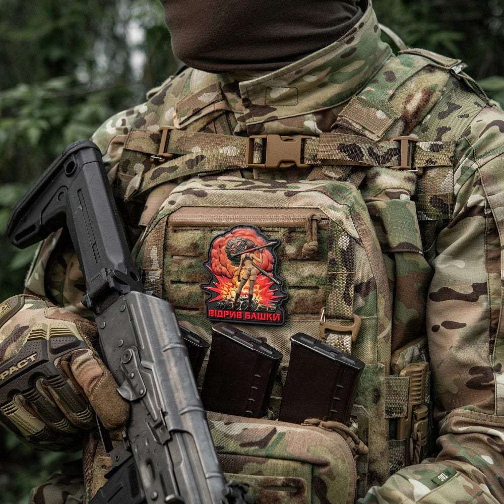 Patch Moral "Lose Your Head" M-Tac - Frumoase și Explozii