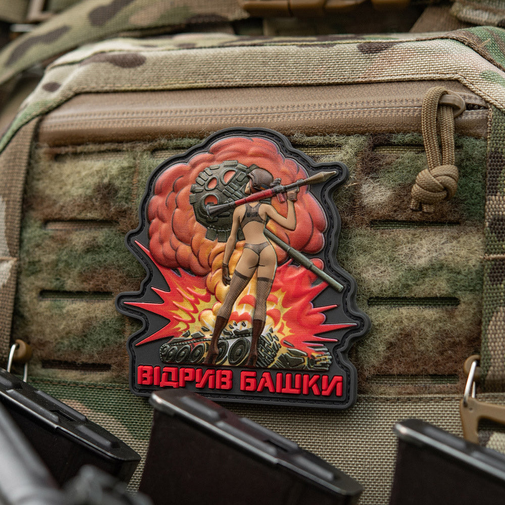 Patch Moral "Lose Your Head" M-Tac - Frumoase și Explozii