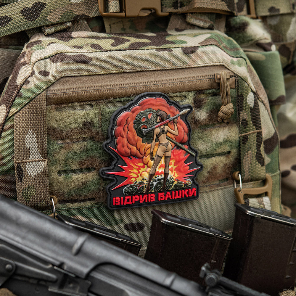 Patch Moral "Lose Your Head" M-Tac - Frumoase și Explozii