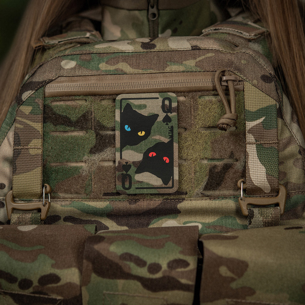 Patch Moral Queen of Spades M-Tac - Multicam/Black Versatil
