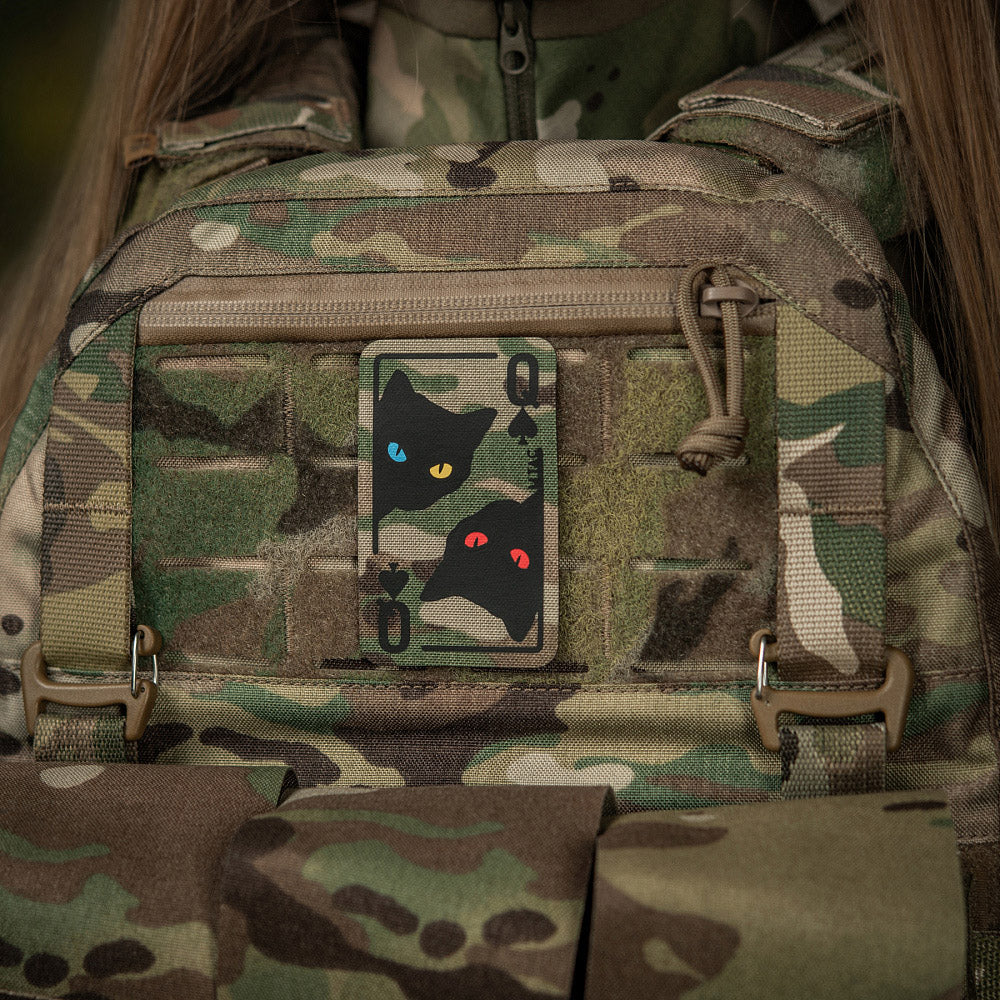 Patch Moral Queen of Spades M-Tac - Multicam/Black Versatil