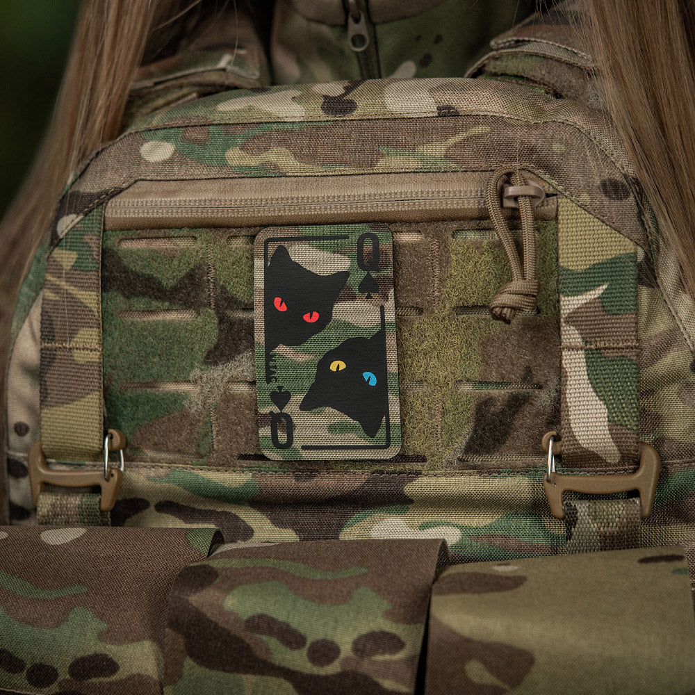 Patch Moral Queen of Spades M-Tac - Multicam/Black Versatil