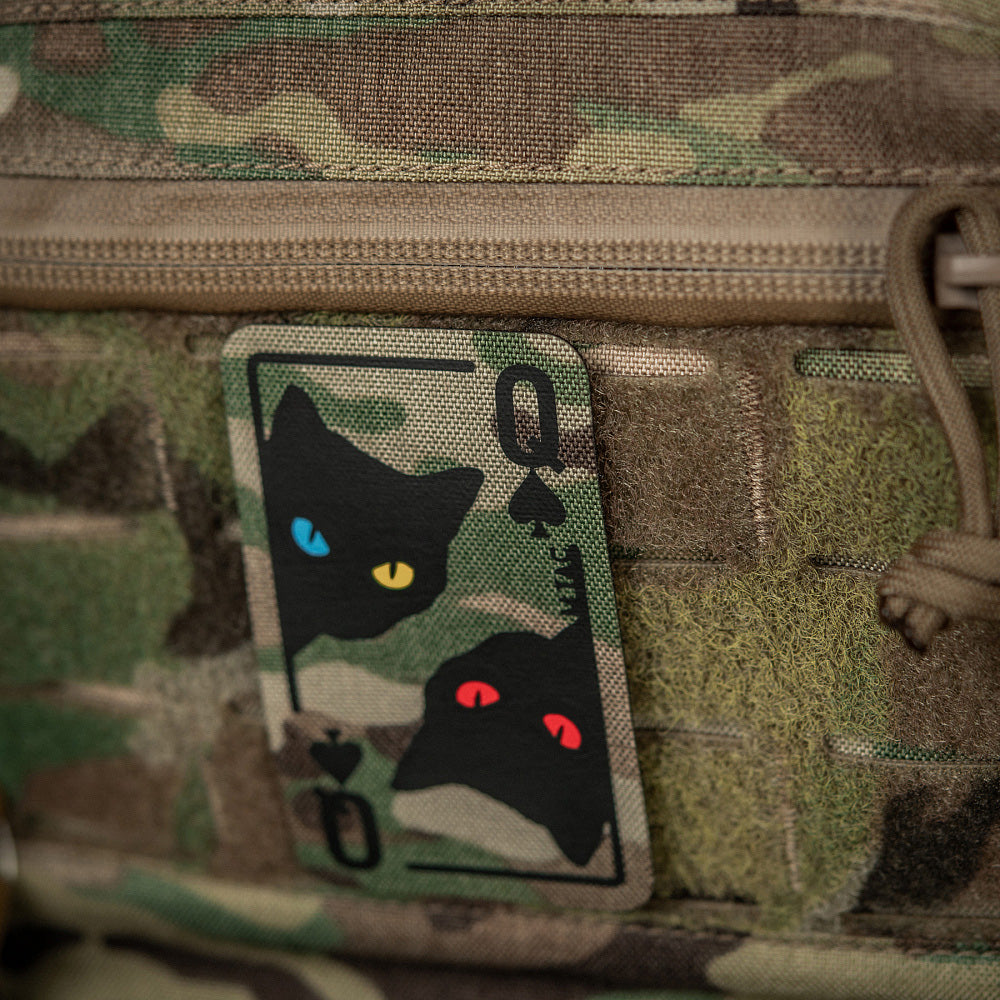 Patch Moral Queen of Spades M-Tac - Multicam/Black Versatil