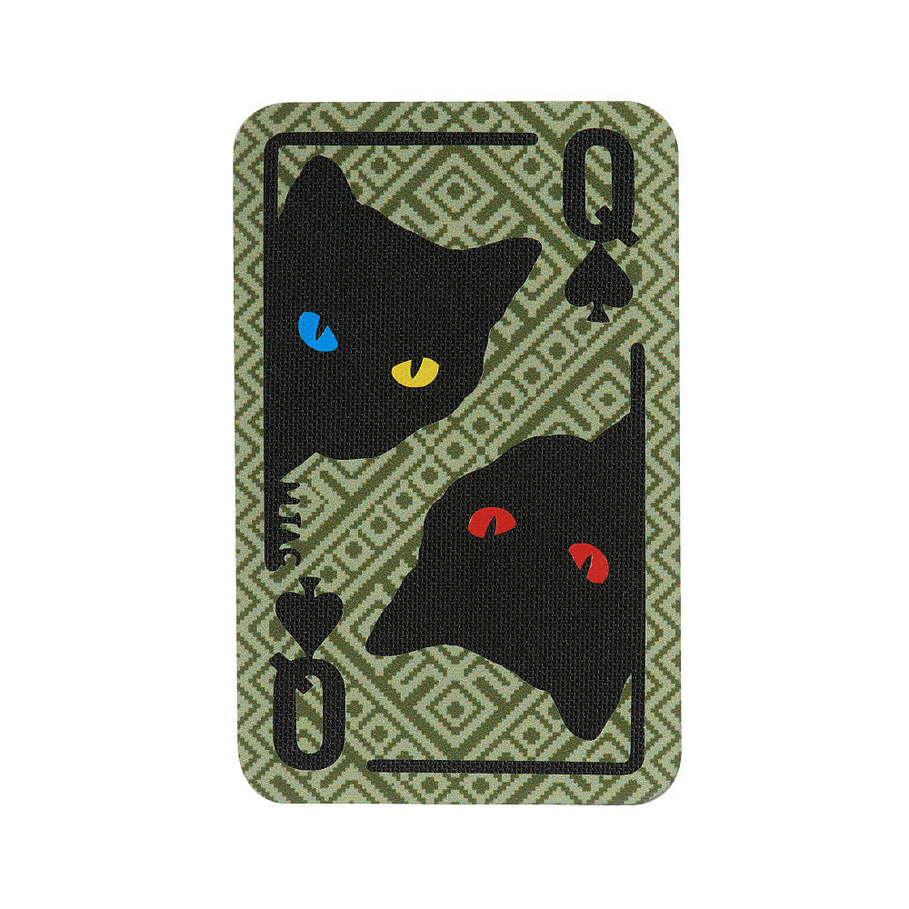 Patch Moral Queen of Spades M-Tac - Olive, Personalitate Marcantă