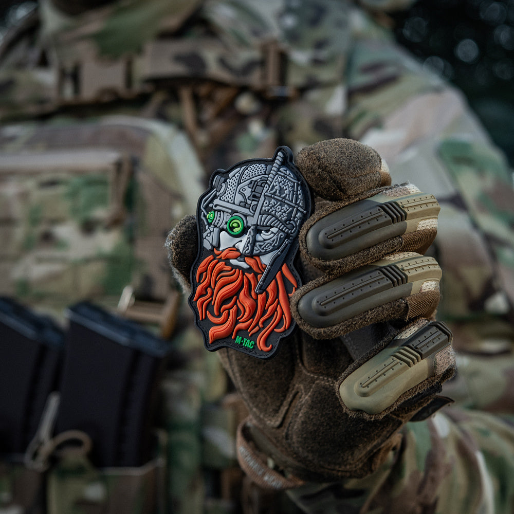 Patch Moral Red Beard M-Tac - Esența Războinicului, Negru