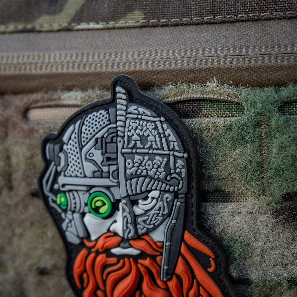 Patch Moral Red Beard M-Tac - Esența Războinicului, Negru