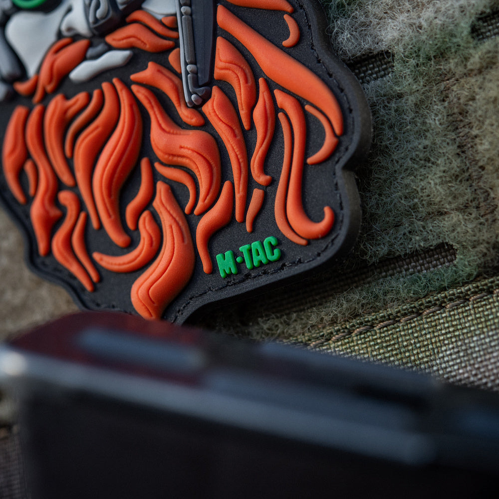 Patch Moral Red Beard M-Tac - Esența Războinicului, Negru