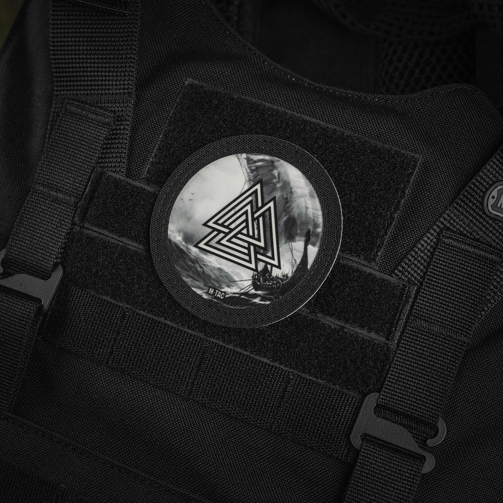 Patch Moral Walknut/Drakkar M-Tac - Black/GID, Luminescent